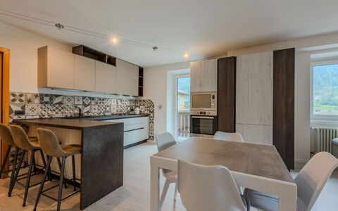 Federica: Mobilia, Interior Design, Pavimentazione, Pavimento, Legna, Controsoffitto, Soffitto, Cucina, Pavimento In Legno, Lampada