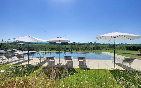 San Giuseppe: Piscina, Landscaping, Giardino, Riflessione, Parco, Stagno, Mobili Da Esterno, Piantagione
