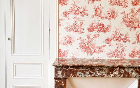 Petite Normandie: Dipingere, Sfondo, Design, Color Legno, Soggiorno, Cassetto