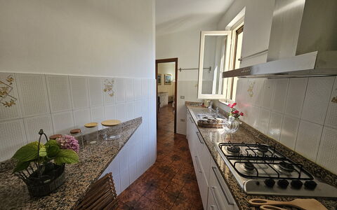Alla Terrazza sul Fiume: Pavimentazione, Legna, Interior Design, Pavimento, Cucina, Controsoffitto, Apparecchio Major, Camera, Illuminazione, Elettrodomestico Da Cucina
