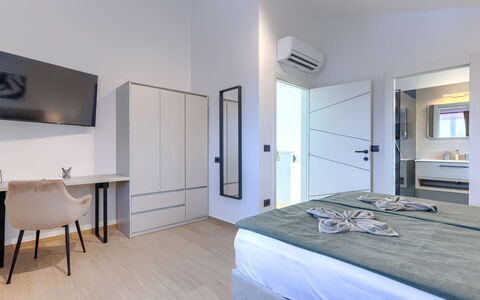 Eroa: Interior Design, Mobilia, Pavimentazione, Pavimento, Camera Da Letto, Camera, Letto, Appartamento, Casa, Soffitto