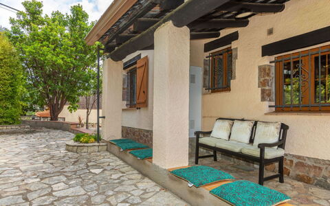 Marsa: Vegetazione, Arbusto, Primavera, Villetta, Giardino, Shade, Backyard, Cortile, Sedia