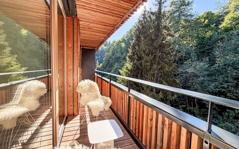 Selva 42: Legna, Balcone, Color Legno, Latifoglie, Illuminazione Diurna, Larice, Portico, Corrimano