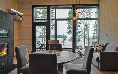 Jäkälänkallion Ranta: Tetto, Casa, Raccordo, Villetta, Cortile, Latifoglie, Design, Edifici Giardino, Color Legno, Agriturismo