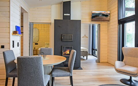 Jäkälänkallion Ranta: Tetto, Casa, Raccordo, Villetta, Cortile, Latifoglie, Design, Edifici Giardino, Color Legno, Agriturismo