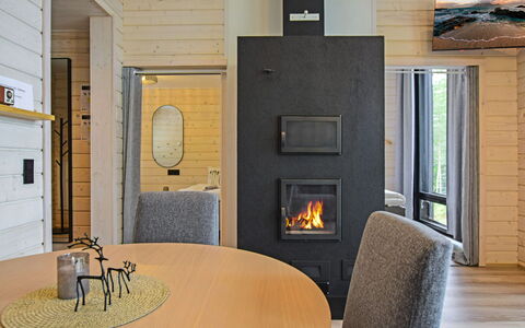 Jäkälänkallion Ranta: Tetto, Casa, Raccordo, Villetta, Cortile, Latifoglie, Design, Edifici Giardino, Color Legno, Agriturismo