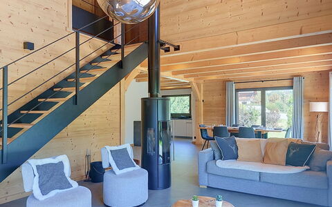 L'Aigle Blanc: Legna, Tetto, Villetta, Log Cabin, Estate, Fascio, Legname, Portico, Design, Latifoglie