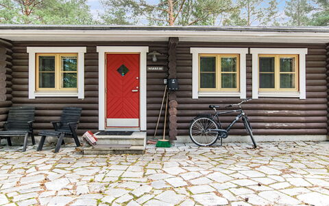Mäkrä 3: Legna, Villetta, Log Cabin, Raccordo, Color Legno, Edifici Giardino, Latifoglie, Capannone, Legname