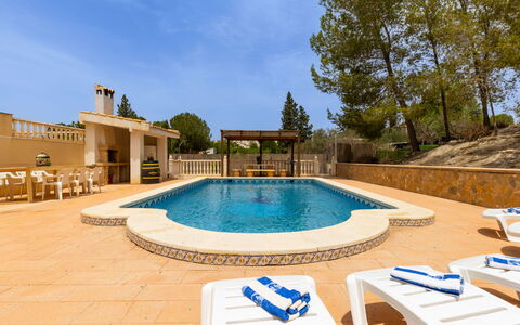 Aurea: Piscina, Ricorrere, Mobili Da Esterno, Estate, Landscaping, Shade, Giardino, Villa, Hacienda, Eco Hotel