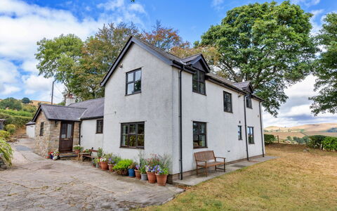Garth Cottage: Balcone