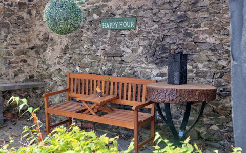Garth Cottage: Balcone