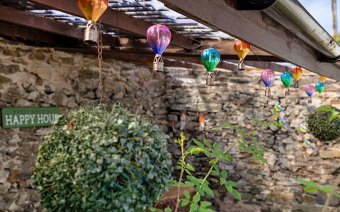 Garth Cottage: Balcone