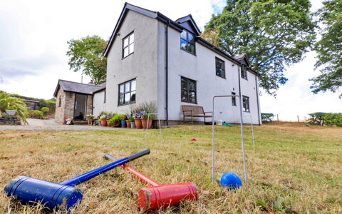 Garth Cottage: Balcone