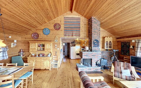 Nonstuo: Legna, Villetta, Casa, Casa, Soffitto, Mobilia, Log Cabin, Camera, Soggiorno, Latifoglie