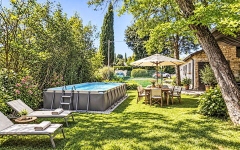 Foiano della Chiana 32: Piscina, Mobili Da Esterno, Giardino, Mobilia, Ricorrere, Shade, Eco Hotel, Backyard, Tempo Libero, Sedia