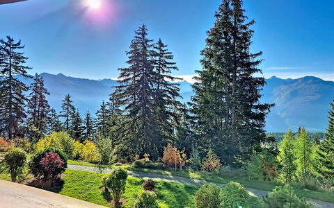 Crans-Montana 480: Cielo, Geografia Montane, Albero, Montagna, Natura, Collina, Natura Selvaggia, Highland, Paesaggio, Catena Montuosa