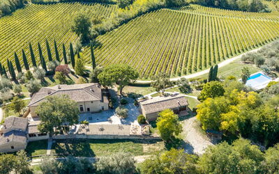 Croce di Bibbiano, San Gimignano View