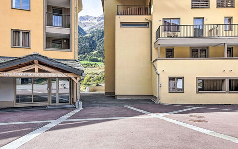 Terrasses de Termignon: Appartamento, Ricorrere, Piscina, Condominio, Balcone, Hotel, Eco Hotel, Villa, Pianta Della Casa