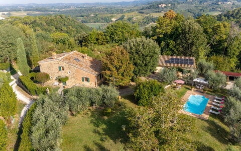 Podere Selva, Pool, Chianti: Estate, Villetta, Cibo, Agriturismo, Villa, Backyard, Hacienda, Eco Hotel, Piantagione
