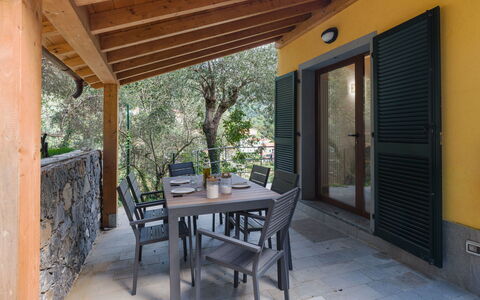 Green Haven: Brick, Estate, Giardino, Sobborgo, Driveway, Landscaping, Cortile, Hacienda, Agriturismo, Backyard