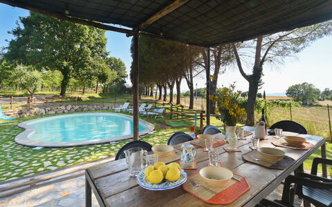 Casale Vepres: Erba, Shade, Prato, Backyard, Mobili Da Esterno, Giardino, Cortile, Parco, Ricorrere, Sedia