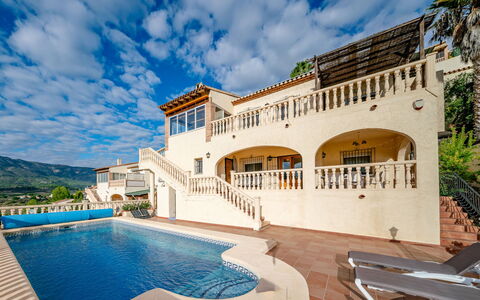 Vista Xalo: Zona Residenziale, Architettura, Casa, Casa, Estate, Balcone, Dimora, Ricorrere, Villa, Piscina