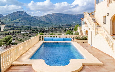 Vista Xalo: Piscina, Geografia Montane, Montagna, Collina, Catena Montuosa, Ricorrere, Estate, Hacienda, Tempo Libero, Terme