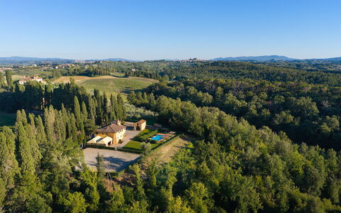 Villa Poggio Bellavista 8: Paesaggio, Lotto, Plain, Area Rurale, Estate, Visione Globale, Piantagione, Landscaping, Villaggio, Fotografia Aerea