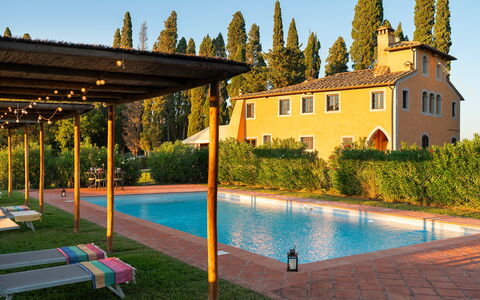 Villa Poggio Bellavista 8: Hacienda, Villa, Piscina