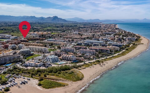 Puerta del Tenis: Costa, Mare, Zona Residenziale, Spiaggia, Orizzonte, Costiera E Morfologie Oceanic, Riva, Oceano, Appartamento, Baia