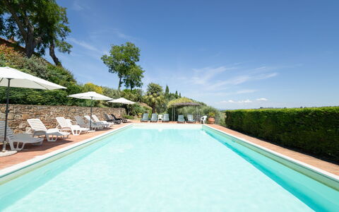 Montaione 955: Piscina, Giardino, Eco Hotel, Ricorrere, Hacienda, Villa, Hotel, Resort Citta ', Mobili Da Esterno