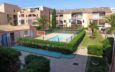 Canet-Plage 200: Zona Residenziale, Quartiere, Appartamento, Casa, Urban Design, Estate, Condominio, Ricorrere, Piscina, Hacienda