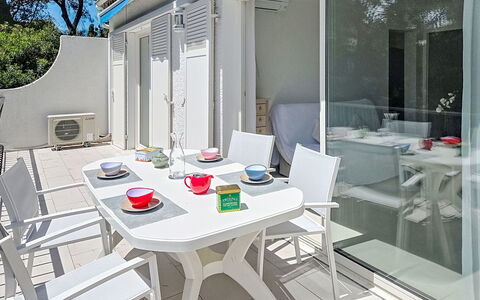 Le Val des Pins: Balcone, Villa