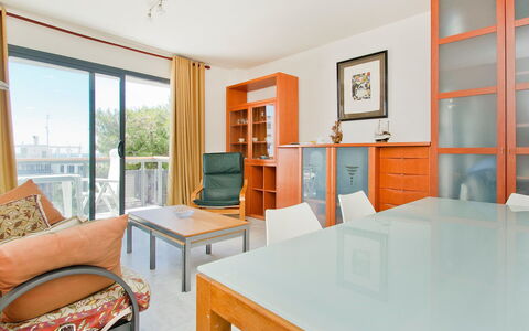 Edificio Nautic: Camera, Proprietà, Mobilia, Interior Design, Arancia, Costruzione, Casa, Immobiliare, Pavimento, Camera Da Letto