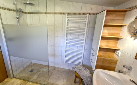 Telfs 301: Pavimentazione, Pavimento, Idraulico Fixture, Interior Design, Piastrella, Idraulico, Camera, Bagno, Doccia, Doccia Porta