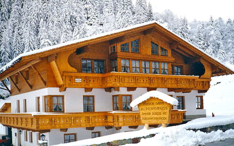 Alpengruss: Neve, Finestra, Costruzione, Casa, Pendenza, Legna, Albero, Villetta, Fenomeno Geologico, Paesaggio