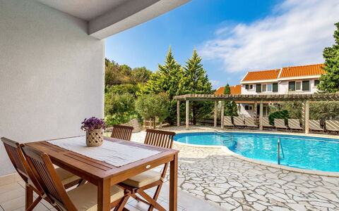 Rab Kampor 631: Proprietà, Immobiliare, Costruzione, Casa, Camera, Estate, Piscina, Ricorrere, Mobilia, Interior Design