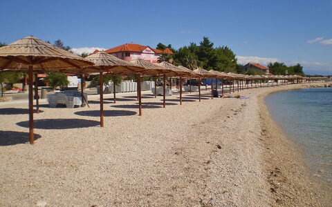 Vir 155: Cielo, Acqua, Azzurro, Spiaggia, Corpo D'Acqua, Shade, Albero, Paesaggio