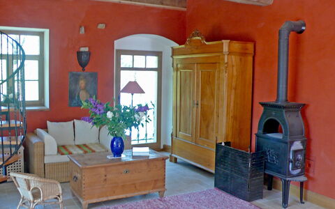 Rosencottage: Camera, Proprietà, Mobilia, Costruzione, Casa, Soggiorno, Interior Design, Stufa A Legna, Apparecchio Major, Casa