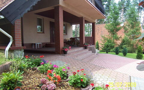 Mielno 2: Proprietà, Casa, Casa, Cortile, Immobiliare, Costruzione, Landscaping, Paesaggio, Backyard, Giardino