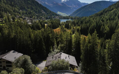 Arolla R01: Albero, Montagna, Paesaggio, Foresta, Highland, Hill Station, Catena Montuosa, Casa, Larice