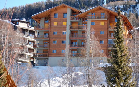 Nendaz 360: Cielo, Costruzione, Finestra, Neve, Albero, Legna, Casa, Larice, Pendenza, Architettura
