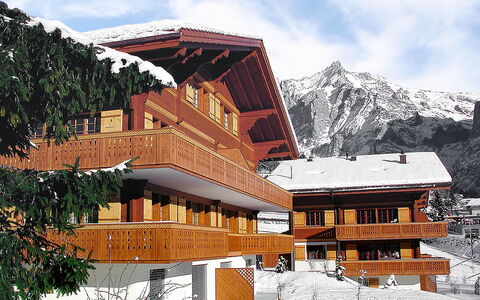 Grindelwald 106: Cielo, Costruzione, Nube, Finestra, Neve, Montagna, Natura, Pendenza, Casa, Paesaggio Naturale