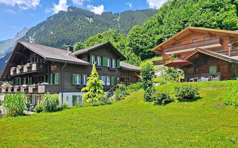 Grindelwald 150: Casa, Area Rurale, Highland, Paesaggio, Casa, Collina, Hill Station, Villetta, Catena Montuosa