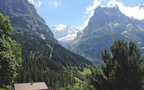 Chalet Doris: Nube, Cielo, Montagna, Pianta, Ecoregione, Paesaggio Naturale, Albero, Larice, Highland, Pendenza