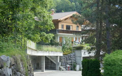 Chalet Holzwurm: Pianta, Costruzione, Finestra, Albero, Casa, Lotto, Manto Stradale, Paesaggio, Villetta, Facciata
