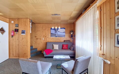 Allegra: Legna, Raccordo, Villetta, Casa, Casa, Plank, Edifici Giardino, Log Cabin, Latifoglie, Portico