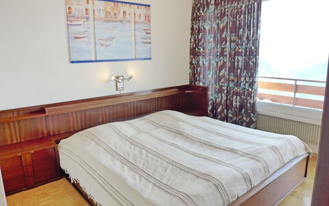 Crans-Montana 155: Camera Da Letto, Letto, Camera, Mobilia, Proprietà, Materasso, Lenzuolo, Telaio Del Letto, Bedding, Immobiliare