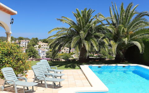 Faisa: Piscina, Proprietà, Ricorrere, Costruzione, Vacanza, Palma, Immobiliare, Azzurro, Casa, Albero