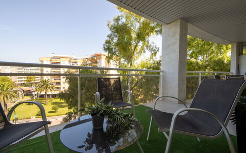 Royal: Legna, Mobilia, Sedia, Mare, Appartamento, Balcone, Oceano, Shade, Mobili Da Esterno, Color Legno